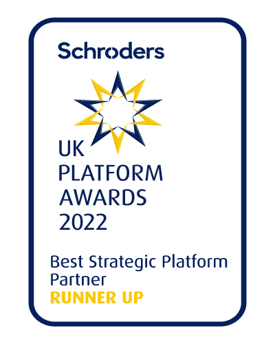 Schroders - Best Strategic Platform Partner award 2022