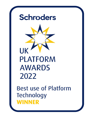 Schroders - Best use of Platform Technology award 2022