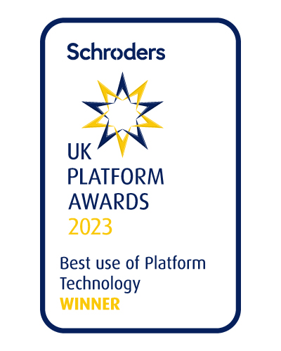 Schroders - Best use of Platform Technology award 2023