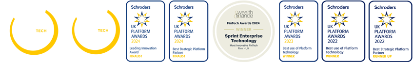 Sprint Enterprise Technology award logos showcasing industry recognition Sprint Enterprise Technology award logos showcasing industry recognition